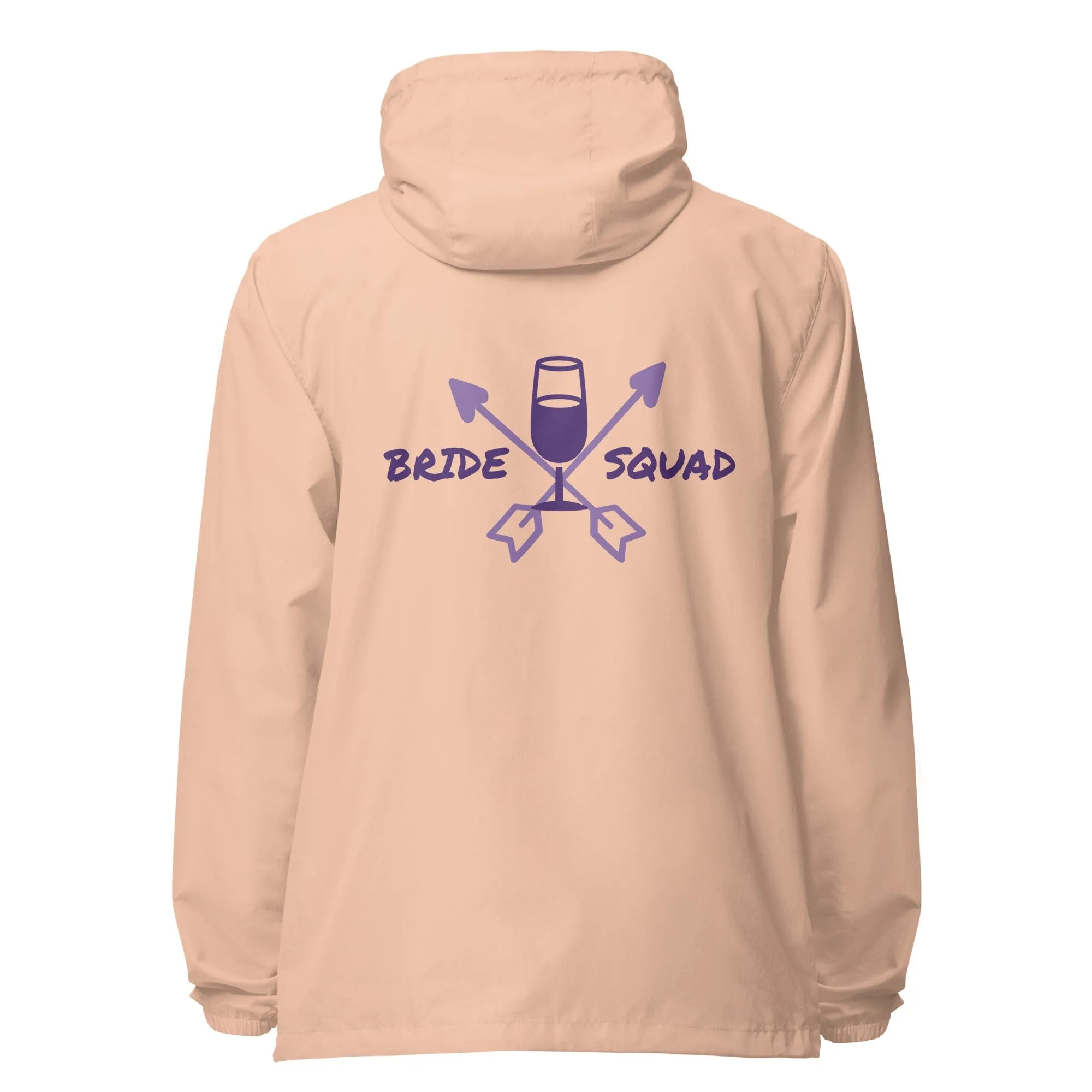 Unisex Personalized Lightweight Zip up Windbreaker Bridesmaid Gift Graduation Gift Greek Sorority