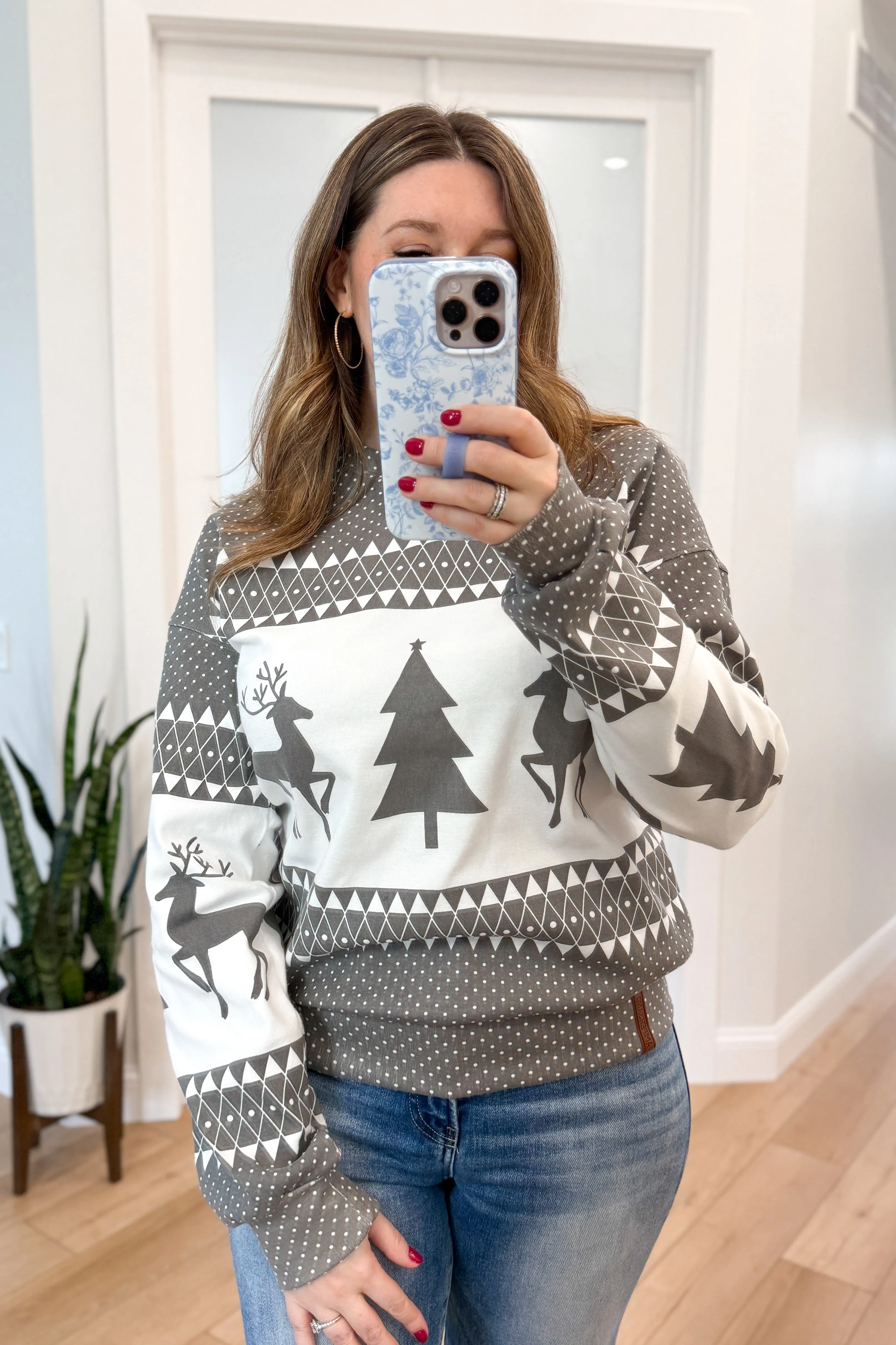 University Pullover - Oh What Fun FINAL SALE