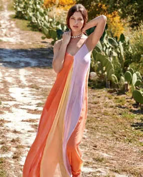 Watercolor Maxi Dress