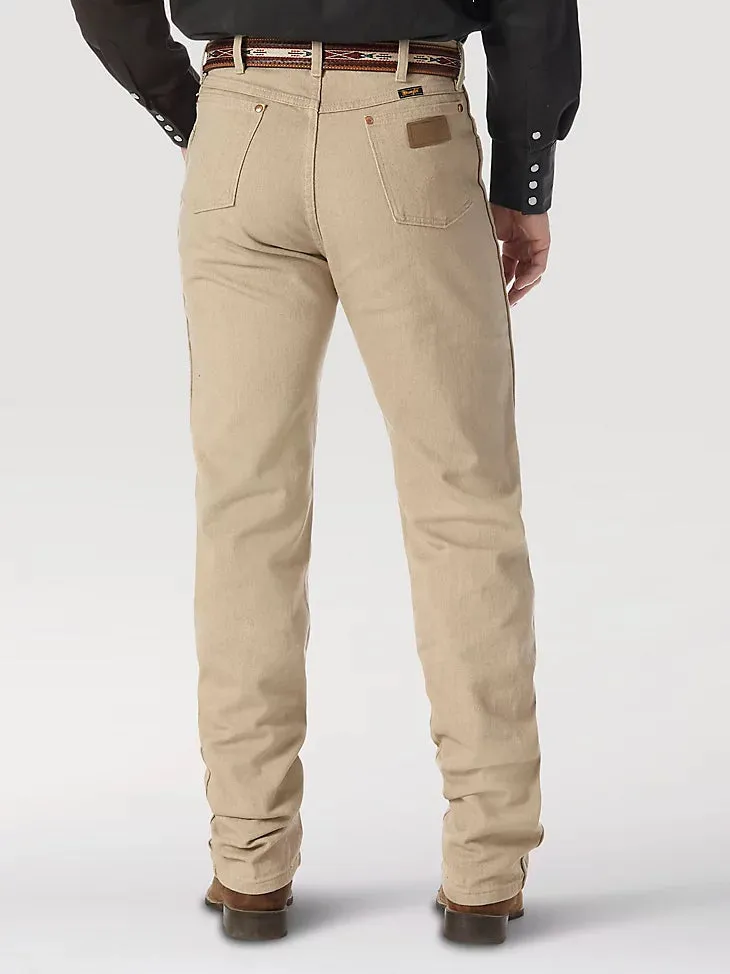 Wrangler Mens Cowboy Cut Jean Original Fit - Tan