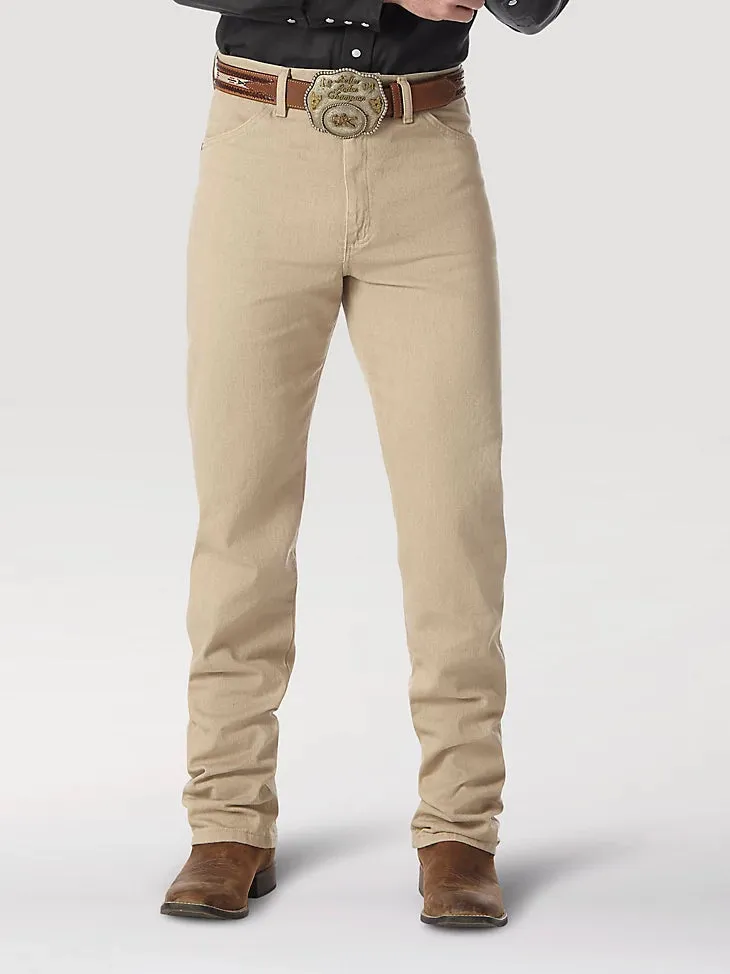 Wrangler Mens Cowboy Cut Jean Original Fit - Tan