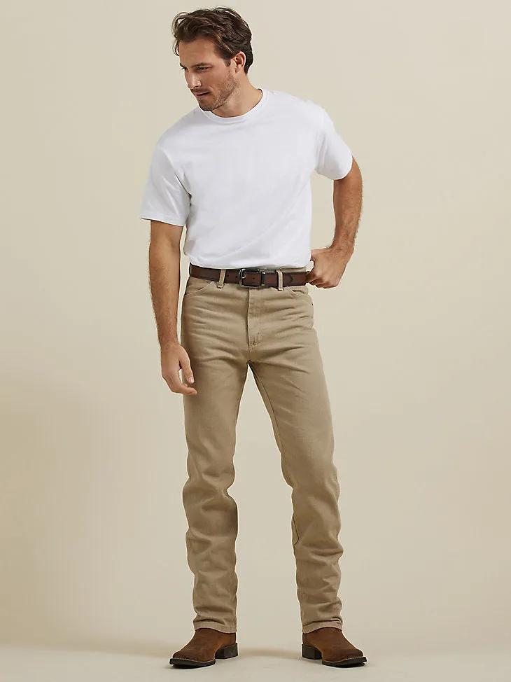 Wrangler Mens Cowboy Cut Jean Original Fit - Tan